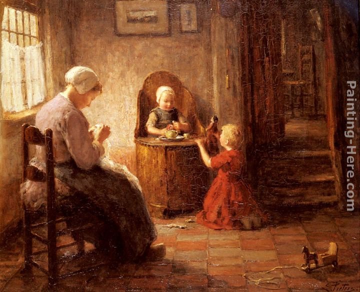 Evert Pieters Mother and Children